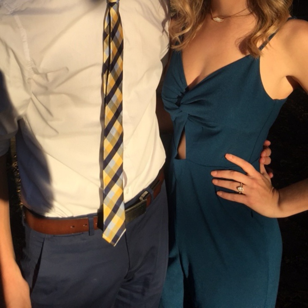 Teal Lush Jumpsuit